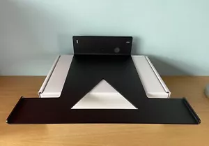 Rega Planar 1 - Ripiano a parete giradischi - finitura nera testurizzata realizzato - Foto 1 di 9