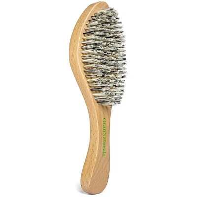 Extra Hard Wave Brush - Curved Boar & Extra Hard Nylon Bristle Hair Brush for... - Image 1 of 4