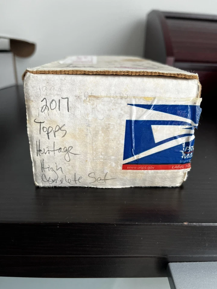 2017 Topps Heritage High Number Baseball Complete Set #501-725 - Image 1 of 1