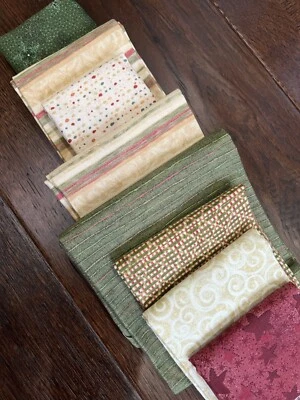 Benartex Christmas Nancy Halvorsen -  Over 1.5 Yards Total - Vintage Rare - Image 1 of 4