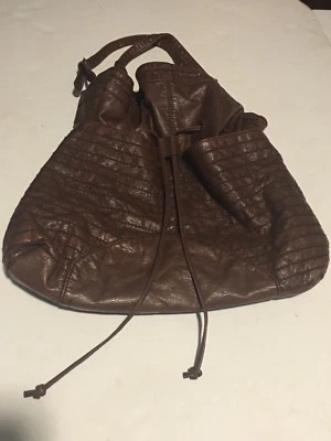 Converse One Star Brown Bucket Drawsting Large Purse Shoulder - Image 1 of 4