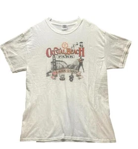 VTG Crystal Beach Park Shirt Adult Large Closed Amusement Park 1888-1989 Canada - Picture 1 of 7