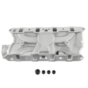 Collettore Aspirazione Doppio Piano Lucido Satinato per Ford Small Block 289 302 Alluminio - Foto 1 di 11