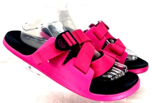 Chacos Chillos Slip On Magenta Rubber Open Toe Slide Sandal Shoes Women US 10 - Picture 1 of 10