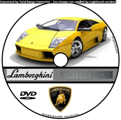 LAMBORGHINI MURCIELAGO SV LP670 4 2010 MANUALE OFFICINA WORKSHOP MANUAL CD DVD - Immagine 1 di 4