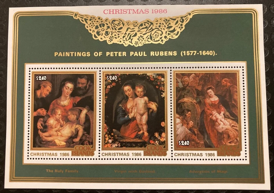 COOK ISLANDS 1986 CHRISTMAS SGMS1083 - Image 1 of 1