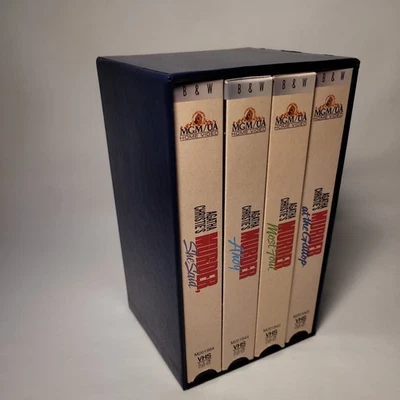 *Rare* Vintage-Agatha Christie VHS Murder Box Set 1991-4 Vintage Horror Films - Image 1 of 4