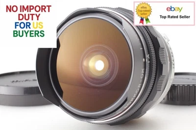 [N COMO NUEVO con Tapas] Montaje Minolta MC Fish Eye Rokkor OK 16mm f/2.8... - Imagen 1 de 4