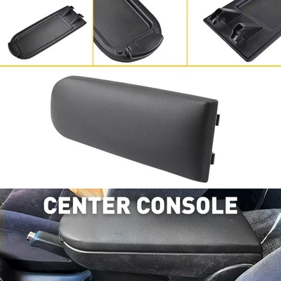 CENTER CONSOLE COVER LID For 1999-2005 VOLKSWAGEN BLACK GOLF JETTA PASSAT BETTLE Foto 1 de 4