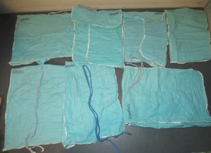 Tiffany Anti-Tarnish Silverware Roll 6-Piece Setting Forks Knives Spoons - Picture 1 of 2