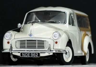 1:18 Minichamps "MORRIS MINOR 1000 TRAVELLER (Old English White) RARE HTF Tourer - Image 1 of 4