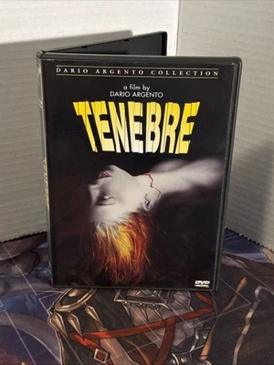 Tenebre 1982 DVD Dario Argento John Saxon Daria Nicolodi Italian Horror Thriller - Immagine 1 di 4