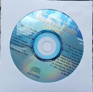 MODERN MALE COUNTRY CDG DISC COUNTRY KARAOKE CLASSICS CKC20 PAISLEY,URBAN - Imagen 1 de 1