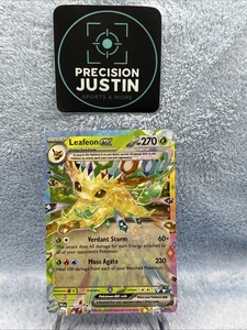 Tarjeta de Evoluciones Prismáticas Leafeon EX 006/131 casi nueva JCC Pokémon - Imagen 1 de 4
