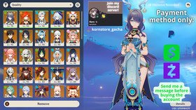 Genshin Impact AR 60 America - Lauma - Mavuika - Furina - Varessa - Arlecchino