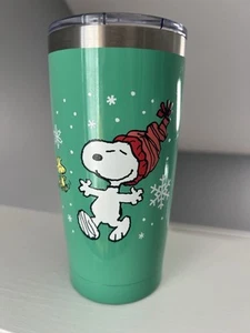 2023 Peanuts Snoopy & Woodstock Christmas Insulated 16 oz Travel Mug Colorful - Picture 1 of 7