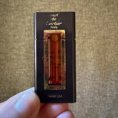 Vintage Must de Cartier Perfume for Women Parfum Vial Sample 1.1 ml/.03 oz - Image 1 of 4