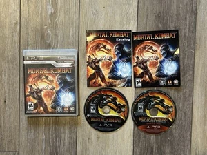 PS3 Mortal Kombat Game Complete CIB Standard Ed & Komplete Edition Disc Only Lot - Picture 1 of 4