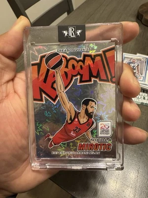2024-25 Panini Crown Royale Euroleague Basketball Nikola Mirotic Kaboom SSP! (D) - Image 1 of 2