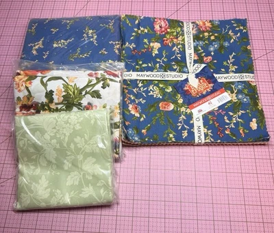 Belle Epoque  Maywood Studios 10 in square Layer Cake Yardage Bundle NEW OOP  - Image 1 of 3