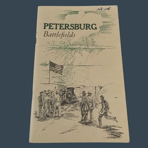 Petersburg Battlefields National Military Park Booklet 1961 Reprint - Bild 1 von 5
