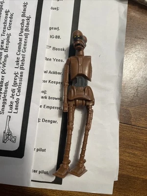 Kenner Star Wars POTF EV-9D9 1985 100 % vintage - falta brazo izquierdo - sin reproducción  Foto 1 de 4