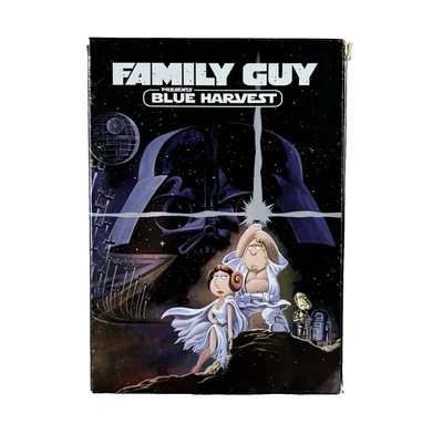 Family Guy Blue Harvest DVD Collectors Box Set Cards Booklet 3D Glasses Used - Image 1 of 4