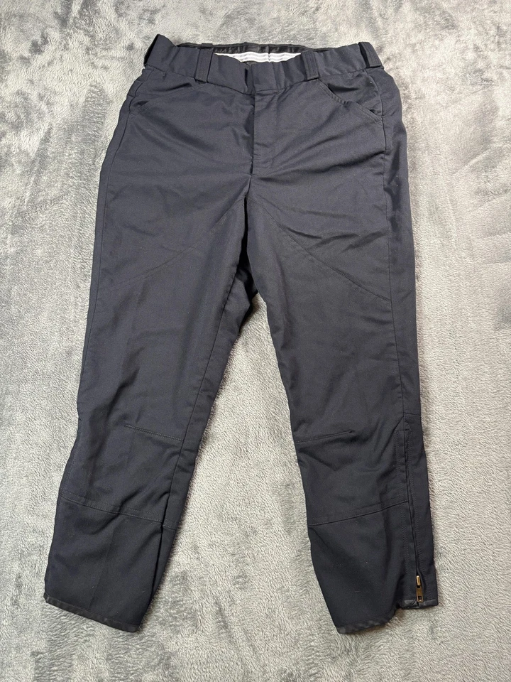 Flying Cross Riding Pants Mens 32 Short LAPD Navy Stretch Motorcycle Uniform Zip - Image 1 of 4