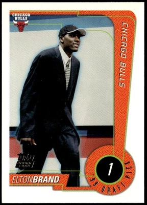 1999-00 Topps #115 marca Elton novato E1 Foto 1 de 2