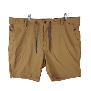 686 Everywhere Collection Shorts Mens 36 Brown Technical Featherlight Hiking EUC - Picture 1 of 16