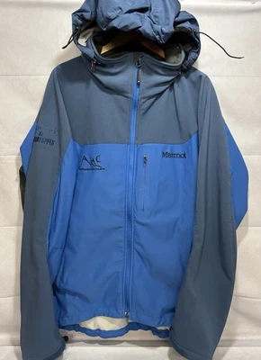 Marmot Jacket Men’s Windstopper Waterproof Hiking Outdoor Full Zip XXL Blue - Image 1 of 4