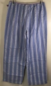 Tommy Hilfiger Men's SLEEP Wear Pants light blue & white size medium - Picture 1 of 9