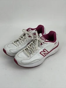 New Balance 1442 Rock and Tone White and Pink sneakers Size 6 - Picture 1 of 8