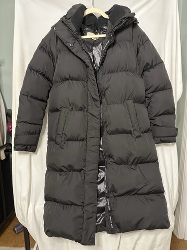 Cappotto imbottito impermeabile trapuntato con cappuccio donna piccolo Michael Kors