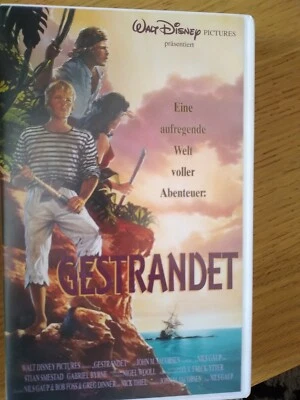 VHS Rarität: Walt Disney´s GESTRANDET (1990)  - Bild 1 von 2