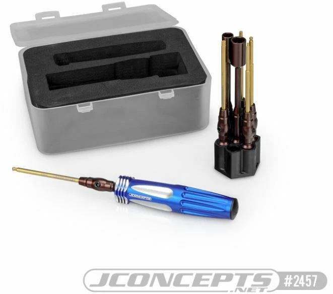 JCO2457 1/4 Hex Driver Wrench Set W/ Storage Base - 7pc JConcepts - Image 1 of 1