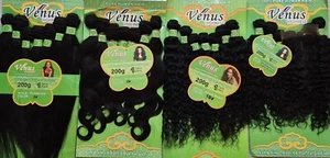 Venus Highness Human Hair 14;16;18'' - 7pcs 200g - Can Bleach+Dye - Closure 12'' - Picture 1 of 6