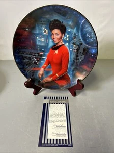 Placa de coleccionista Women of Star Trek Uhura RA2832 - Imagen 1 de 4
