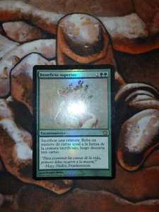 FOIL Spanish Greater Good Beneficio superior MTG Magic the Gathering - Picture 1 of 2