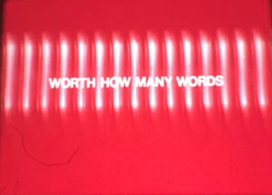 16mm color sound educational KODAK film WORTH HOW MANY WORDS 1968 8 min - Picture 1 of 11