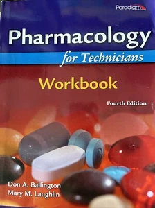 pharmacology for technicians fourth edition - Picture 1 of 1