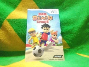Big Beach Sports Nintendo Wii Manual Only - Picture 1 of 1