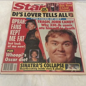 STAR Magazine-MARCH 22, 1994 JOHN CANDY, Oprah, Whoopi - Picture 1 of 6