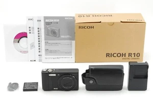 [ Near MINT w/case in box] Ricoh R10 Black 10.0MP Compact Digital Camera JAPAN - Picture 1 of 14