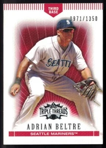Topps Triple Threads #52 2007 Adrian Beltre #/1.350 - Imagen 1 de 2