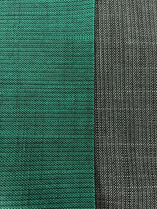 Tela de tapicería reversible Luum Duo cromada verde esmeralda y gris 10,625 yardas - Imagen 1 de 15