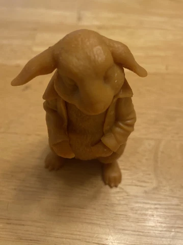 Peter Rabbit Plastic Toy Mini PVC prototype test shot figure Cover