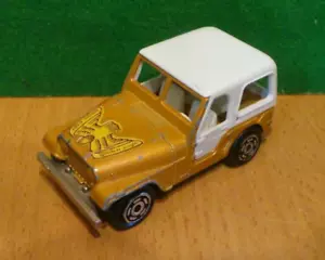 MAJORETTE 268 JEEP GOLDEN EAGLE MADE IN FRANCE - Picture 1 of 9
