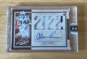 2022 Panini Instant Alec Pierce Prime Cuts Rookie Card /10 RPA - Picture 1 of 3
