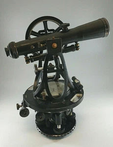 GURLEY 18-A PRECISE TRANSIT HELL GATE MODEL WITH MATCHED CASE CIRCA 1945 - Picture 1 of 12